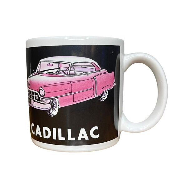 Vintage Pink Cadillac‎ Nancy Pew Mug - Picture 4 of 8